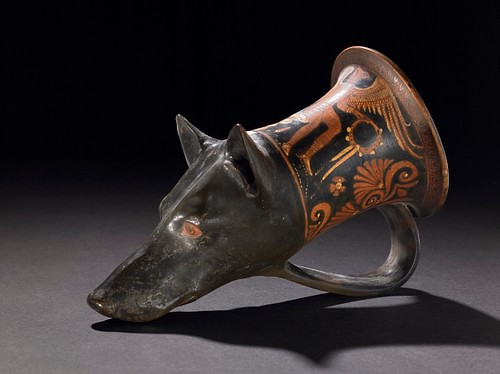 Dog-headed Rhyton