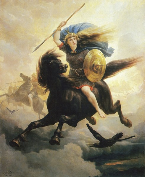 Peter Nicolai Arbo's Valkyrie