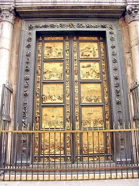 Ghiberti's 'Gates of Paradise', Florence