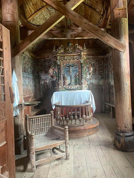 Interior - Urnes Stave Church