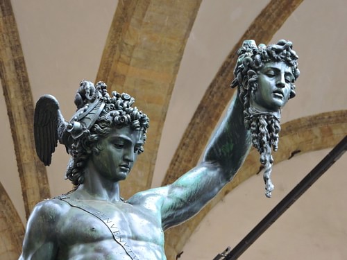 Perseus by Benvenuto Cellini (by Dimitris Kamaras, CC BY)