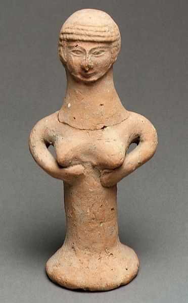 Judean Pillar Figurine Found in Lachish (by The Metropolitan Museum of Art, Copyright)