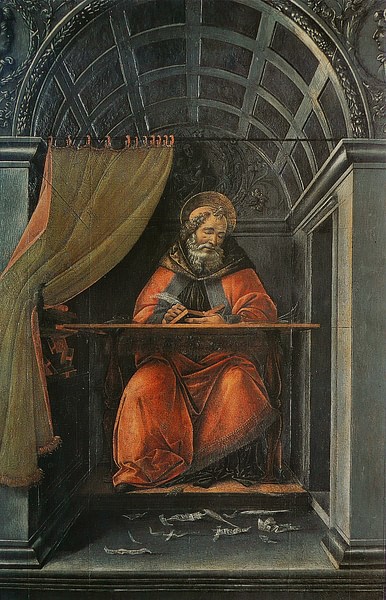 Saint Augustine in His Cell