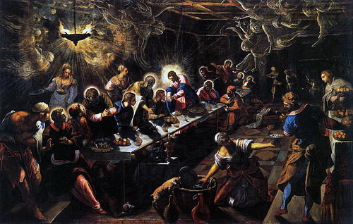 The Last Supper by Tintoretto