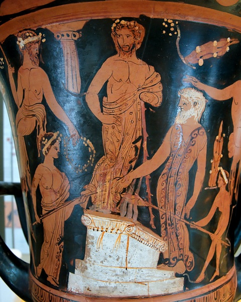 Nestor and his Sons Sacrificing to Poseidon