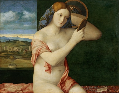 Lady at Her Toilet by Giovanni Bellini (by Google Cultural Institute, Public Domain)