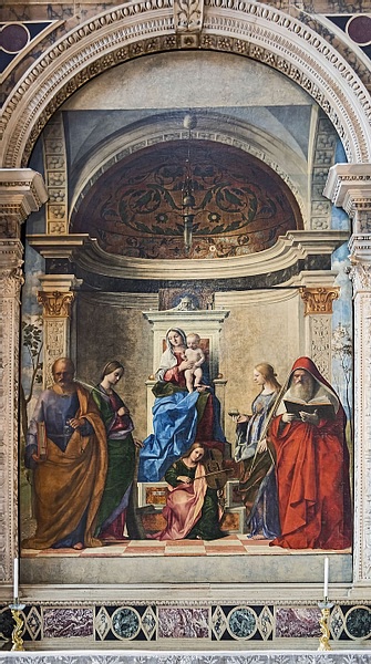 San Zaccaria Altarpiece by Giovanni Bellini