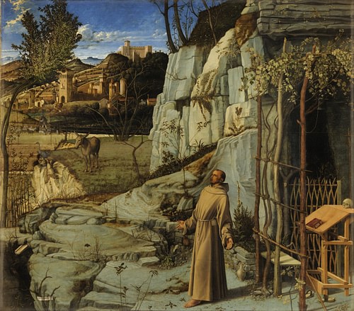 Ecstasy of Saint Francis by Giovanni Bellini
