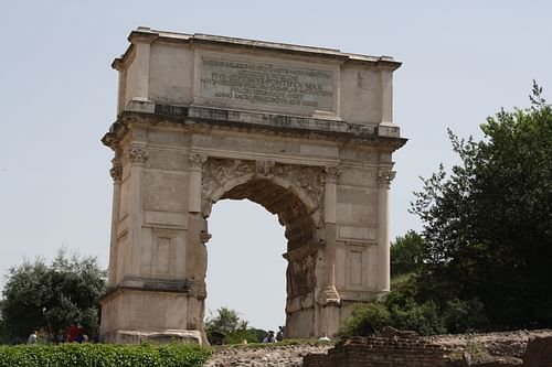 Arco de Tito, Roma - Enciclopedia de la Historia del Mundo