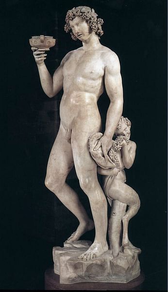 Bacchus by Michelangelo