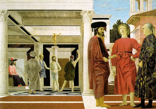 The Flagellation of Christ by Piero della Francesca (by Piero della Francesca, Public Domain)