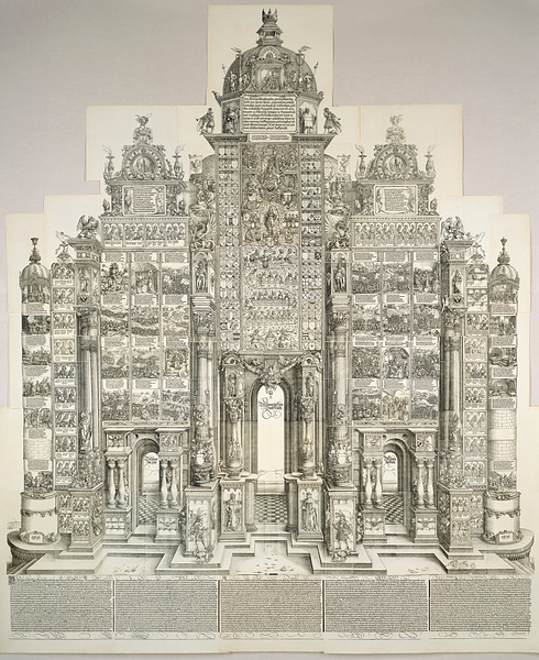 Triumphal Arch of Maximilian by Dürer