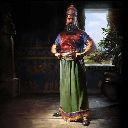 King Ashurbanipal (Artist's Impression)