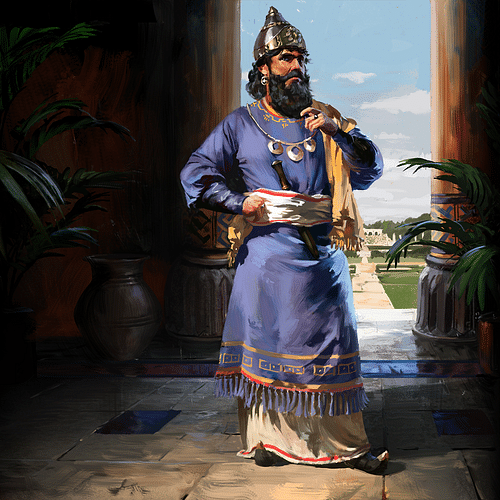 Nebuchadnezzar II (Artist's Impression) (by Mohawk Games, Copyright)