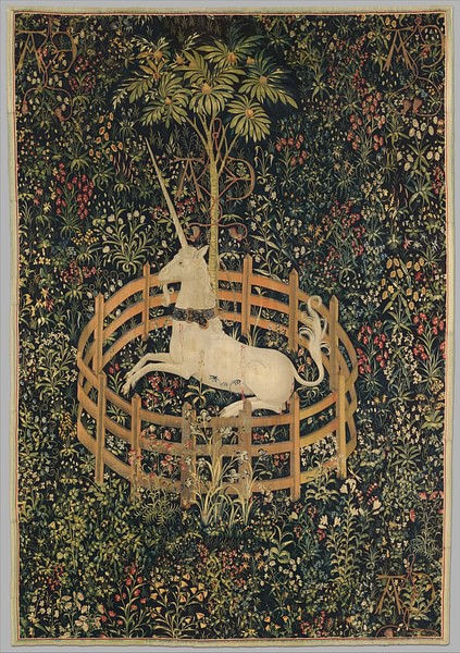 The Unicorn Rests in a Garden