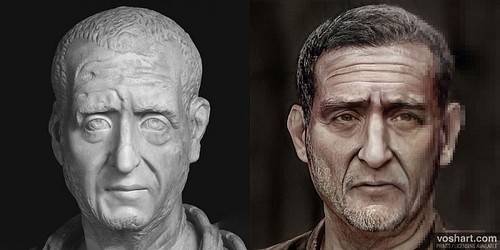 Hristiyanlığın Yayılışına Roma’nın Karşılığı 7 Mitolojiler.com Decius (Facial Reconstruction)