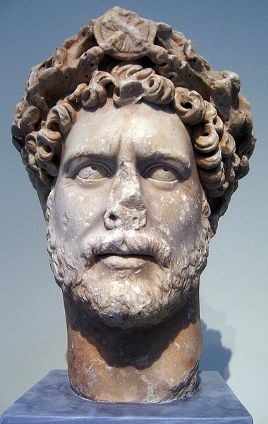 Portrait of Hadrian found in Athens