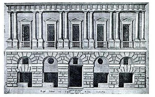 Palazzo Caprini by Bramante