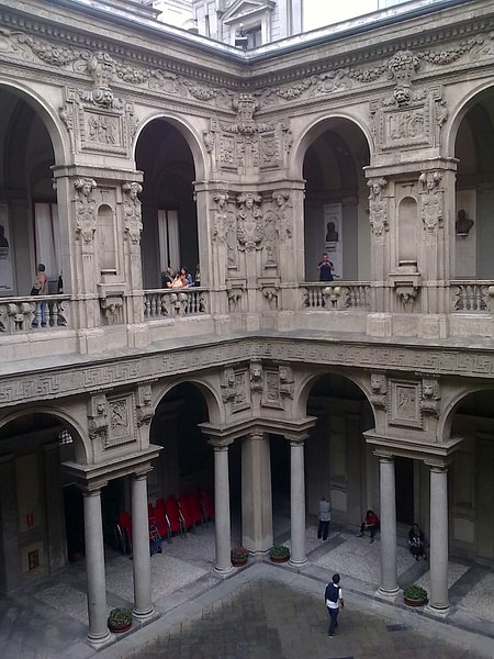 Palazzo Marino Courtyard, Milan