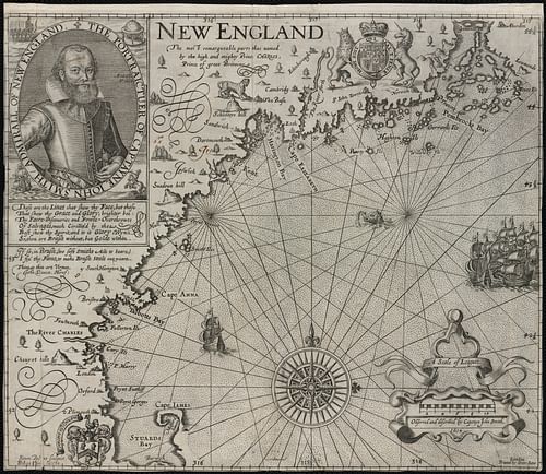 Map of New England