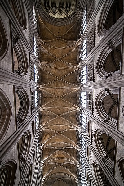 Rib Vaults, Rouen Cathedral