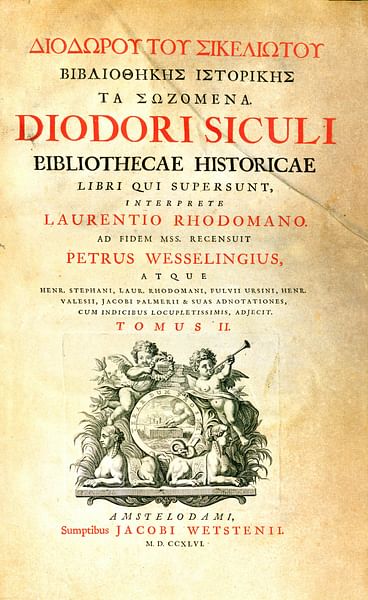 Diodorus Siculus' Bibliotheca Historica