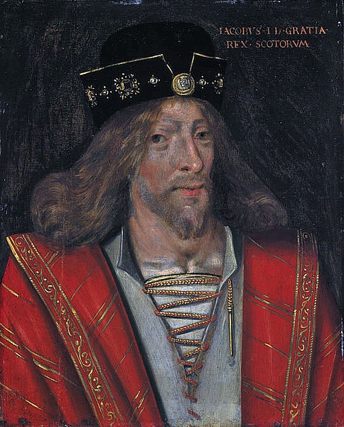 James I of Scotland (by Unknown Artist, Public Domain)