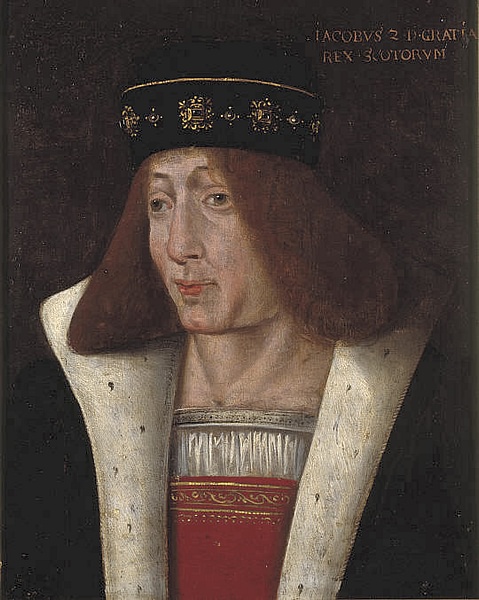 James II of Scotland (by Unknown Artist, Public Domain)
