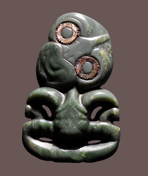 New Zealand Maori Inspired Hand Carved Bone Tiki Necklace - Etsy