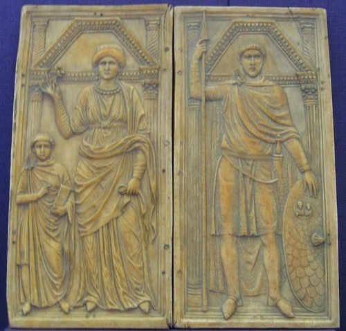 Stilicho with His Wife & Son (by Bullenwächter, CC BY-NC)