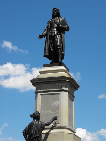 Roger Williams Statue (by Erika Smith, CC BY-SA)