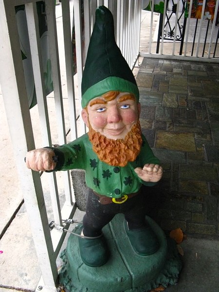 Modern Leprechaun Figure