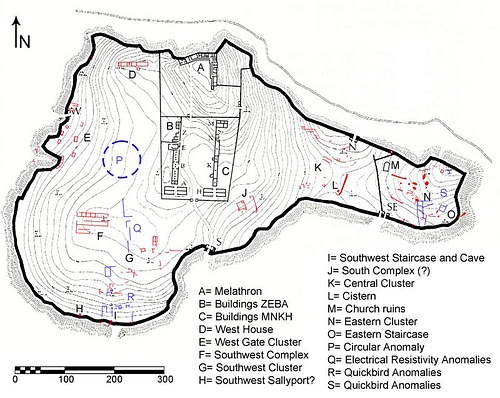 Recently Revealed Structures at the Citadel of Gla