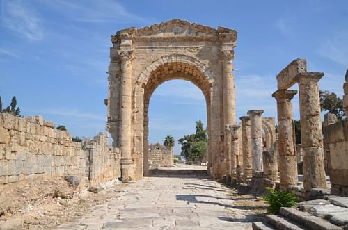 Arch of Hadrian, Tyre (by Carole Raddato, CC BY-NC-SA)