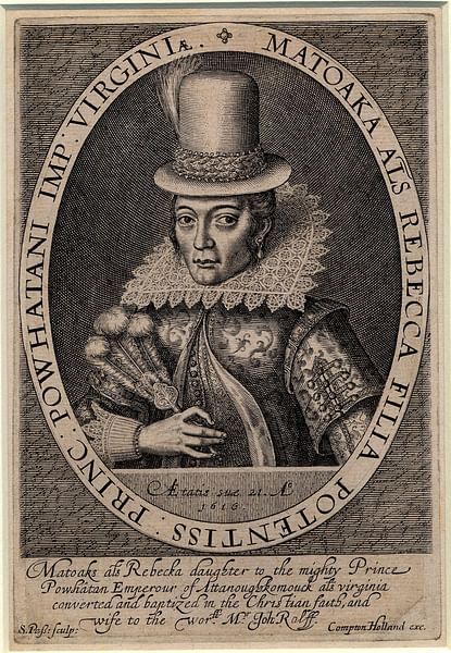 Portrait of Pocahontas