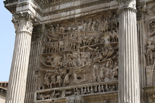 Relief Panel, Arch of Septimius Severus, Rome