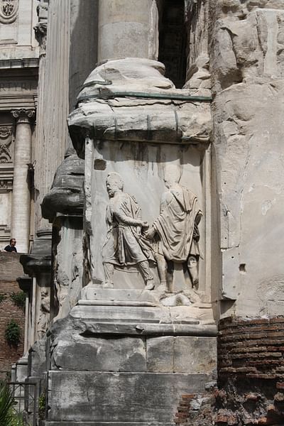 Detail, Arch of Septimius Severus, Rome