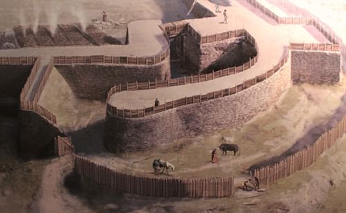 Celtic Oppidum Reconstruction (by Viator Imperi, CC BY-SA)