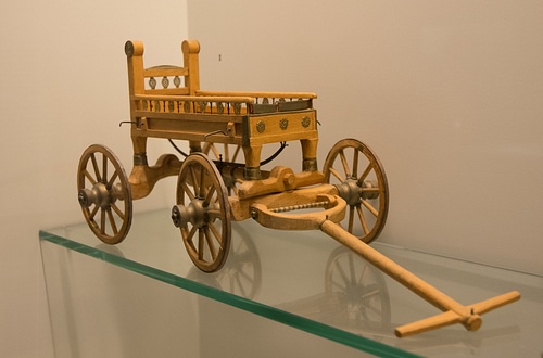 Celtic Waggon Model, Vix Burial