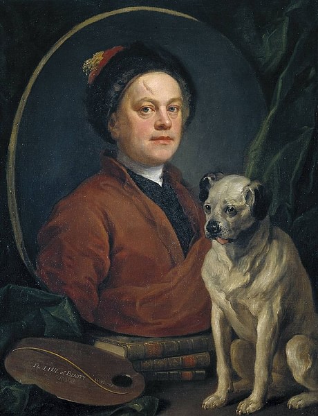 The Painter and His Pug