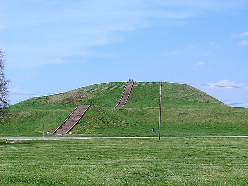 Monks Mound at Cahokia