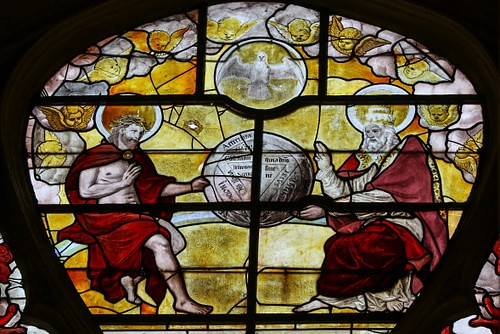 Which churches do not believe in the trinity?