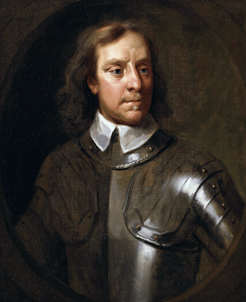 Oliver Cromwell (by Samuel Cooper, Public Domain)