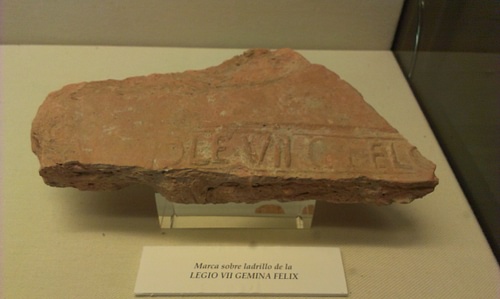 Stamped Brick with the Mark of Legio VII Gemina