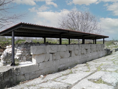 Dion Monument of the Shields, Greece