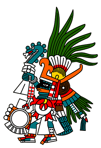 Huitzilopochtli (by Gigette, Public Domain)