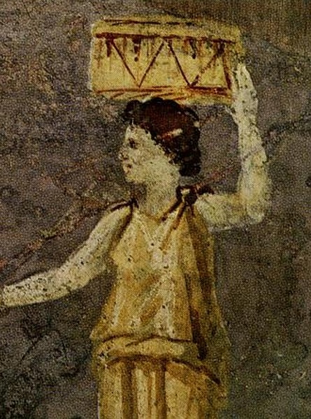 Fresco of Hipparchia of Maroneia