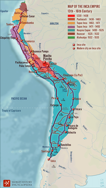 Inca Empire - Expansion and Roads