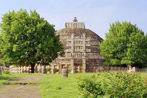 The 'Great Stupa' at Sanchi