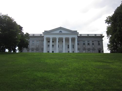 Mills Mansion viewed from the front, Staatsburg, NY, USA